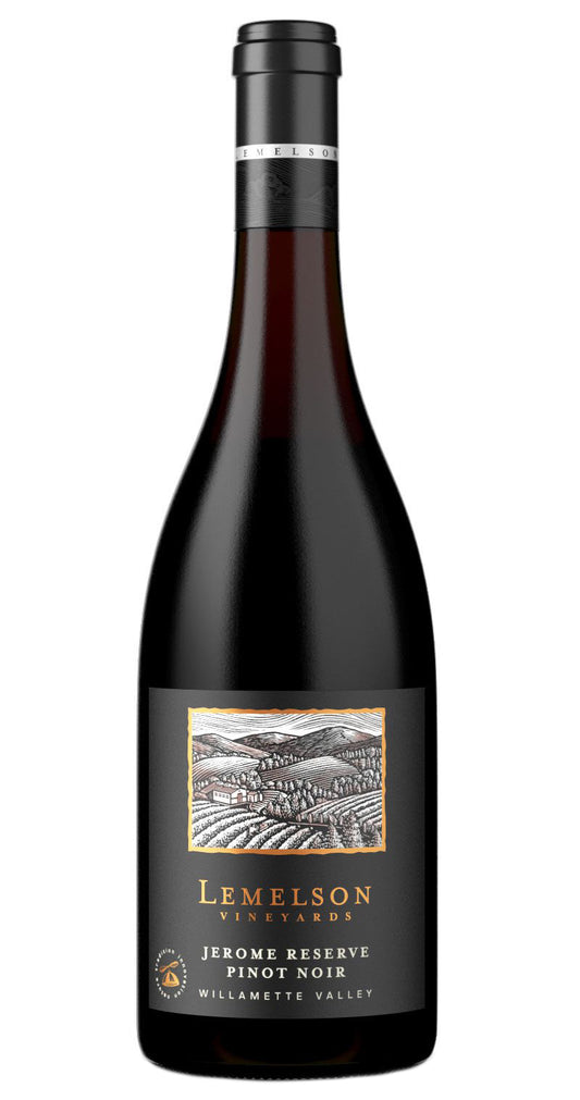 Lemelson Jerome Reserve Pinot Noir 2019  Front Bottle Shot