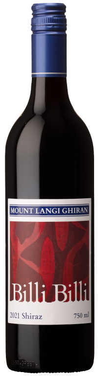 Mount Langi Ghiran Billi Billi Shiraz 2021  Front Bottle Shot