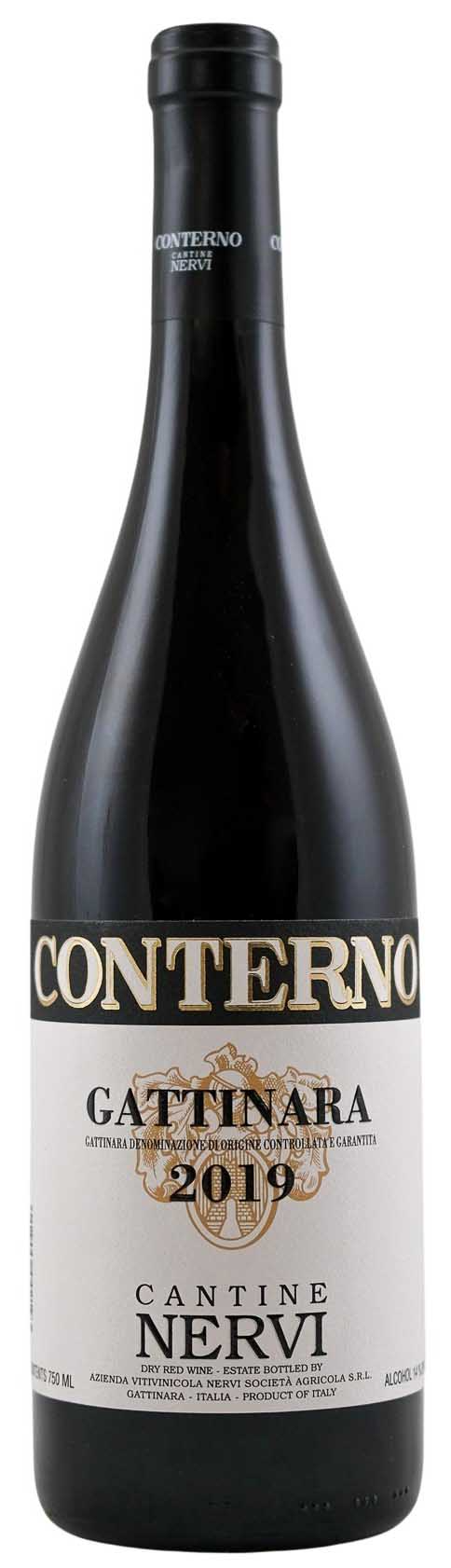 Nervi-Conterno Gattinara 2019  Front Bottle Shot