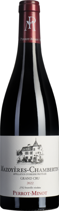 Domaine Perrot-Minot Mazoyeres-Chambertin Grand Cru 2022  Front Bottle Shot