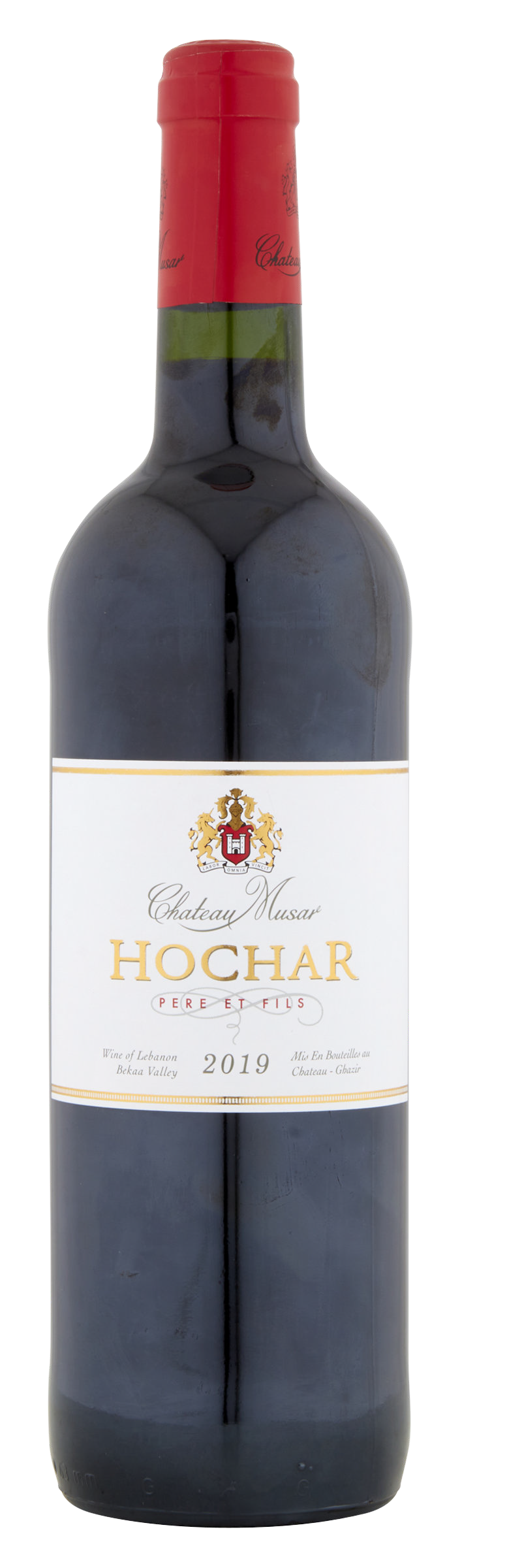 Chateau Musar Lebanon Hochar Pere et Fils 2020  Front Bottle Shot