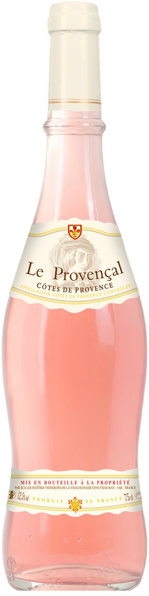 La Vidaubanaise Le Provencal Cotes de Provence Rose 2023  Front Bottle Shot