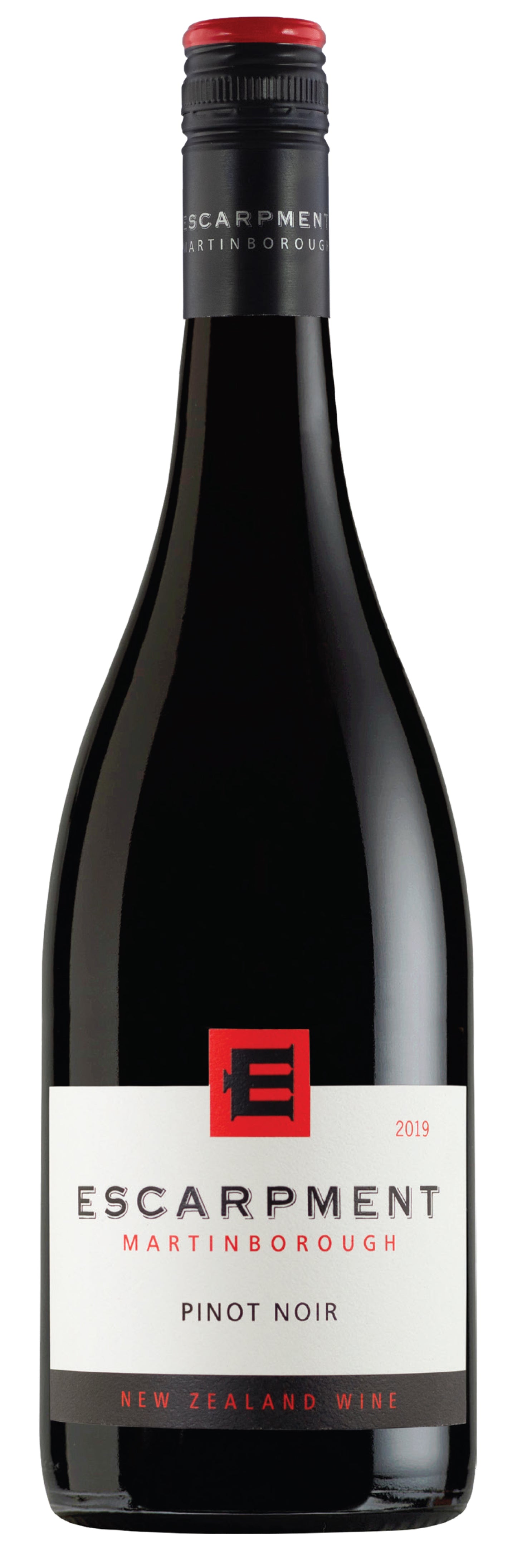 Escarpment Martinborough Pinot Noir 2019  Front Bottle Shot