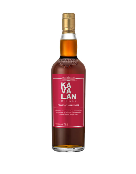 KAVALAN SINGLE MALT WHISKY SHERRY OAK 750 ML