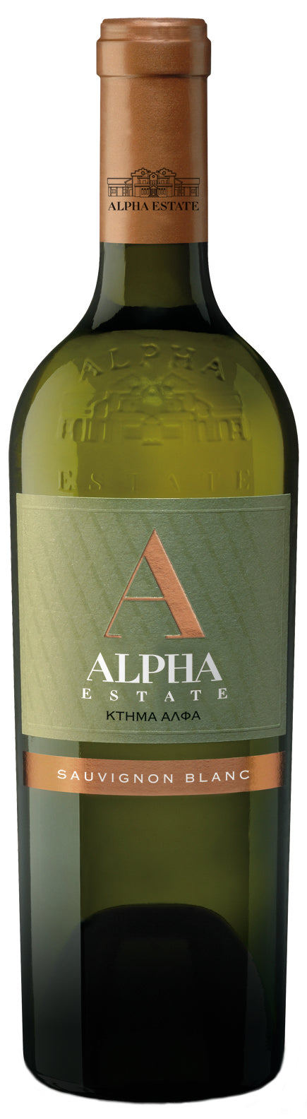 Alpha Estate Sauvignon Blanc 2023  Front Bottle Shot