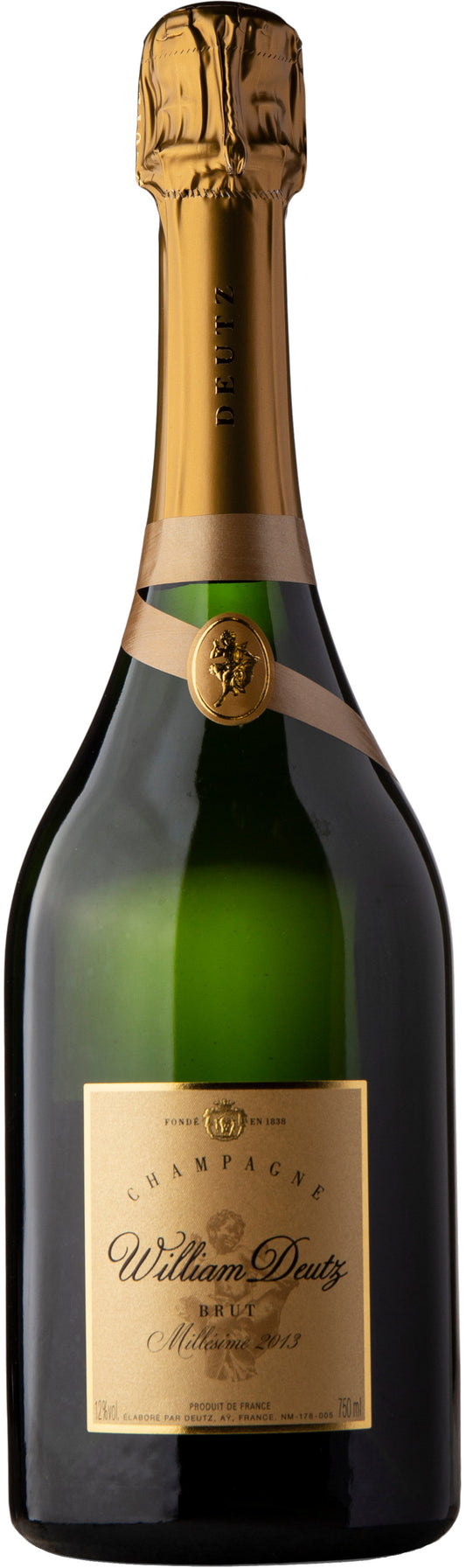 Deutz Cuvee William Deutz Brut 2013  Front Bottle Shot