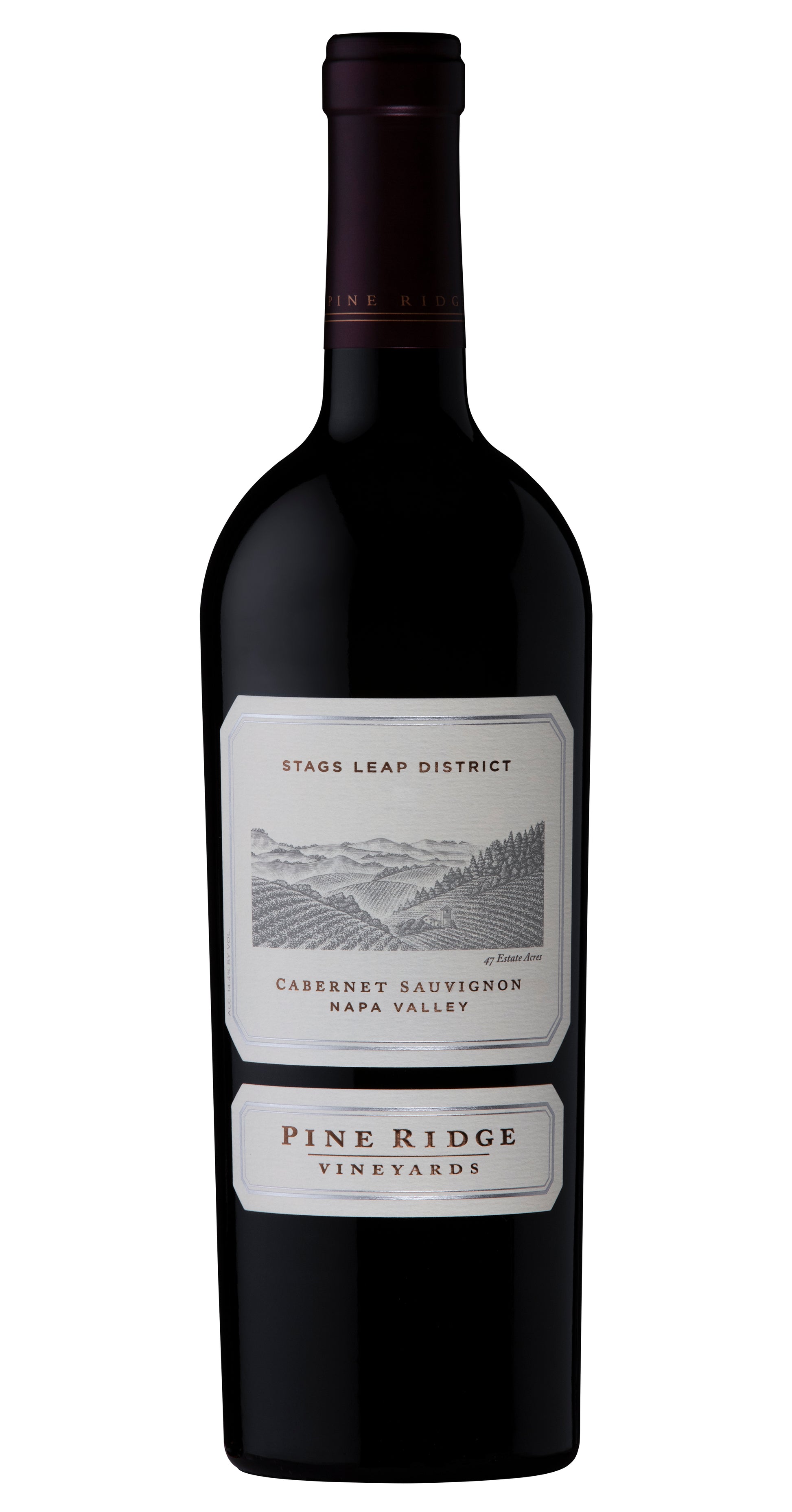 Pine Ridge Stags Leap Cabernet Sauvignon 2022  Front Bottle Shot