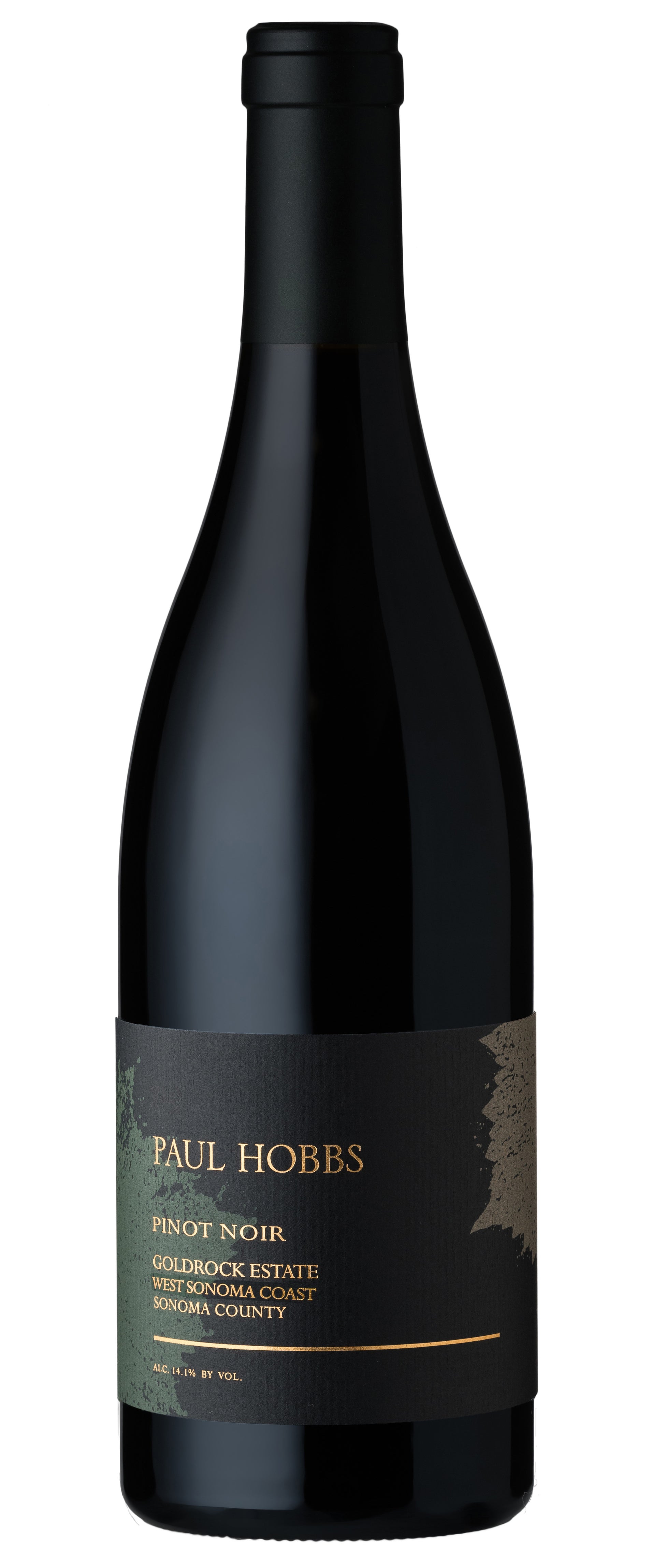 Paul Hobbs Goldrock Estate Pinot Noir 2021  Front Bottle Shot