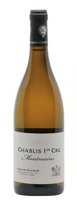Domaine Buisson-Charles Chablis Montmains Premier Cru 2019  Front Bottle Shot