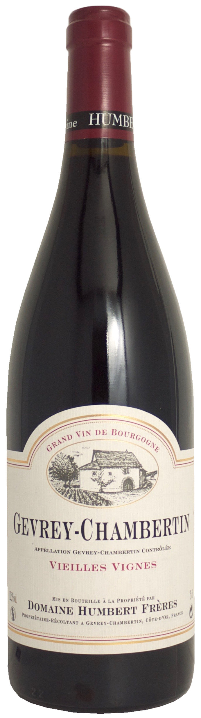 Domaine Humbert Freres Gevrey-Chambertin Vieilles Vignes 2022  Front Bottle Shot
