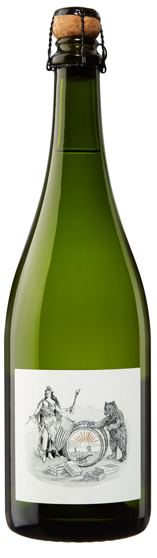 Maitre de Chai Sparkling Chenin Blanc 2022  Front Bottle Shot