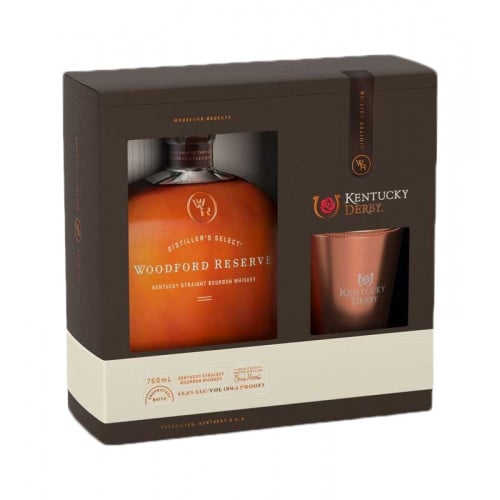 Woodford Reserve Kentucky Derby Straight Bourbon Whiskey Gift Set