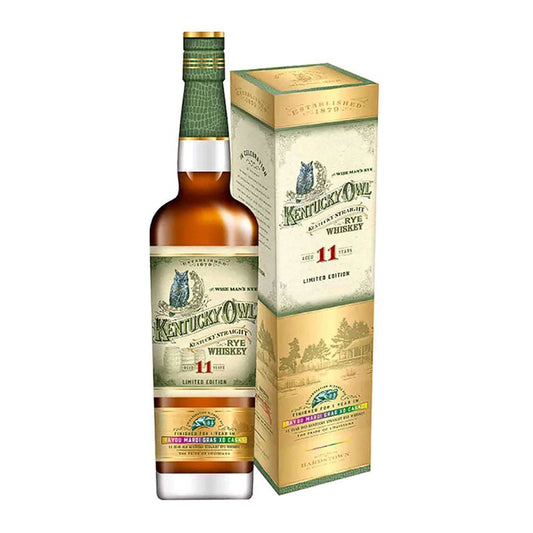 Kentucky Owl 11 Year Mardi Gras XO Cask Rye Whiskey 750ml