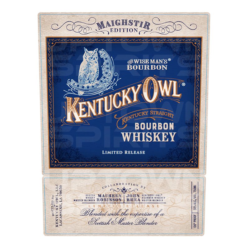 Kentucky Owl Maighstir Edition Bourbon Whiskey 750ml