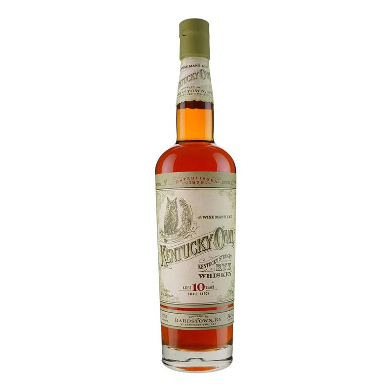 Kentucky Owl Straight Rye Batch 4 10 Years Rye Whiskey 750ml