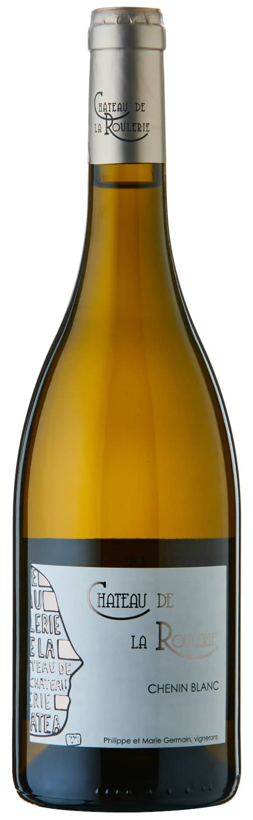 Chateau De La Roulerie Anjou Blanc 2023  Front Bottle Shot