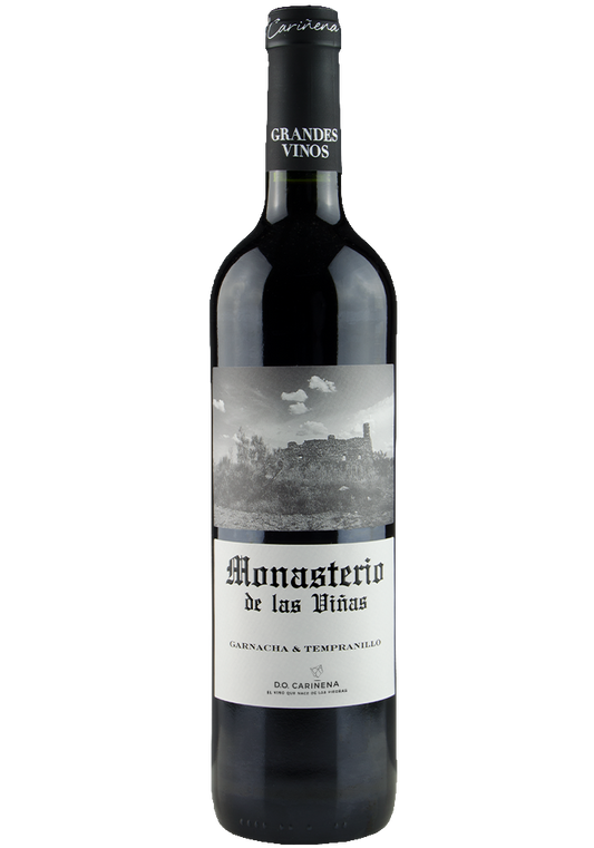 Grandes Vinos Y Vinedos Monasterio de las Vinas Garnacha y Tempranillo 2023  Front Bottle Shot