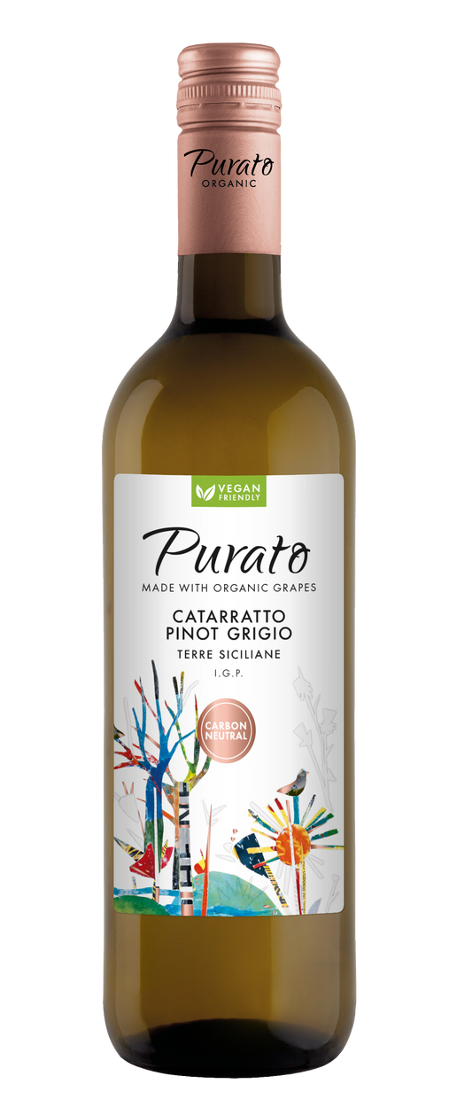 Feudo di Santa Tresa Purato Pinot Grigio 2023  Front Bottle Shot