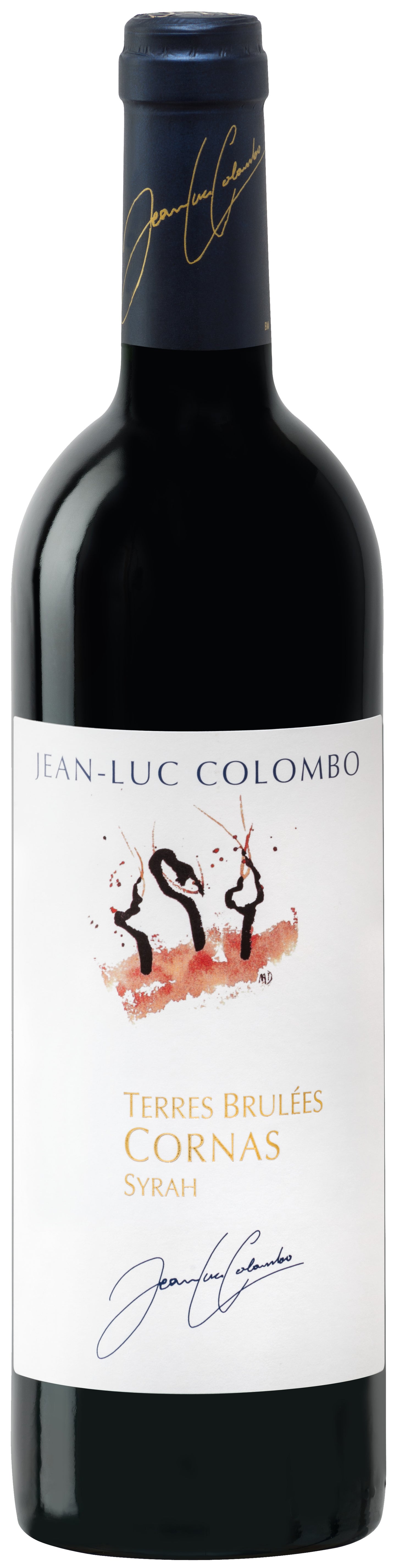 Jean-Luc Colombo Cornas Les Terres Brulees 2014 Front Bottle Shot
