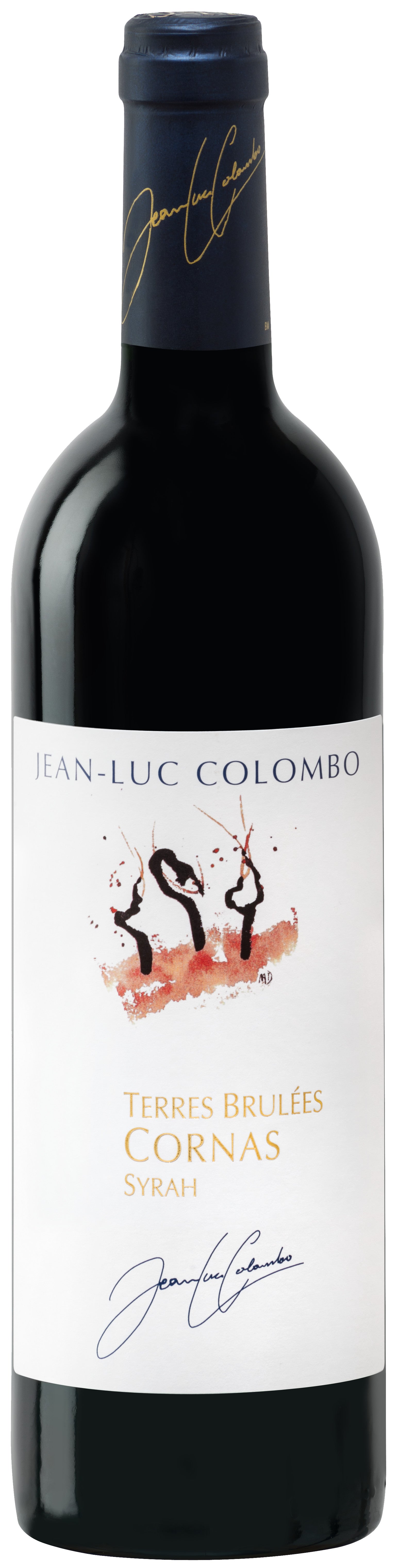 Jean-Luc Colombo Cornas Les Terres Brulees 2014 Front Bottle Shot