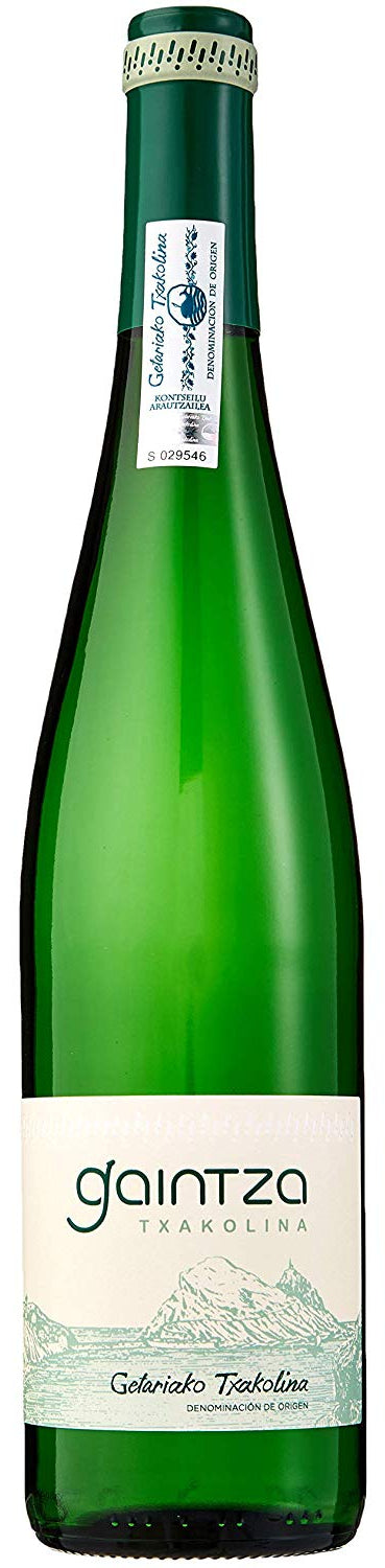 Gaintza Txakolina 2023  Front Bottle Shot