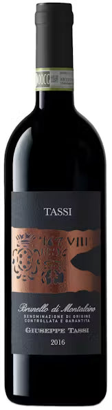 Tassi Giuseppe Tassi Brunello di Montalcino 2016  Front Bottle Shot