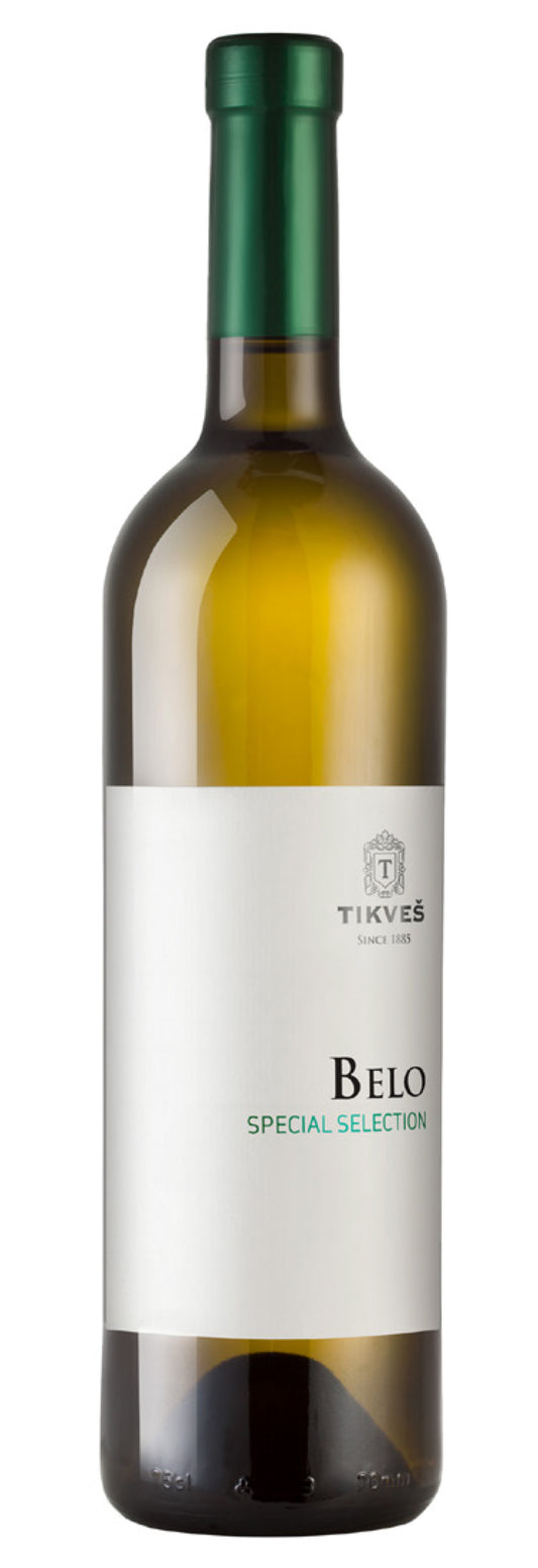 Tikves Belo 2021  Front Bottle Shot