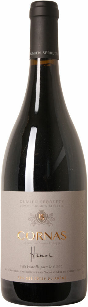 Domaine Dumien-Serrette Cornas Henri 2021  Front Bottle Shot