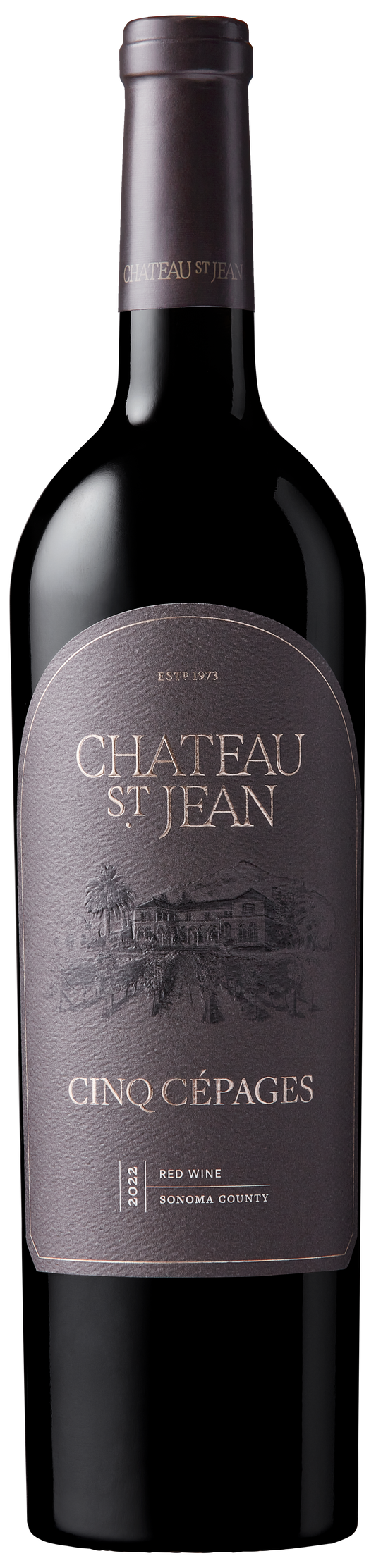 Chateau St. Jean Cinq Cepages 2022  Front Bottle Shot