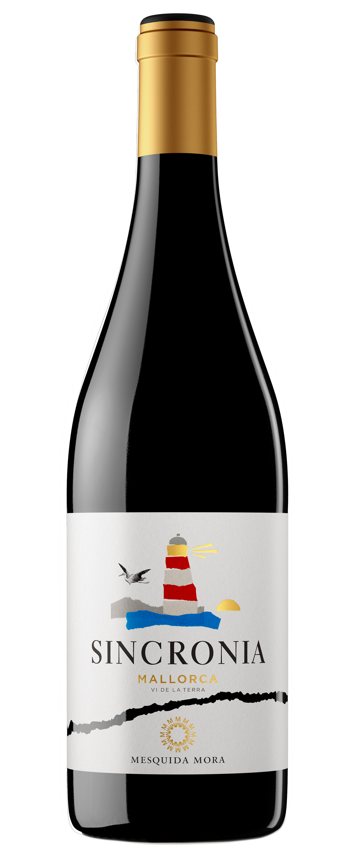 Mesquida Mora Sincronia Negre 2023  Front Bottle Shot