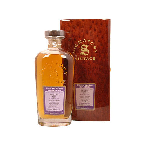 Kinclaith 35 Year Old Single Malt Scotch Whisky (Signatory Bottling)