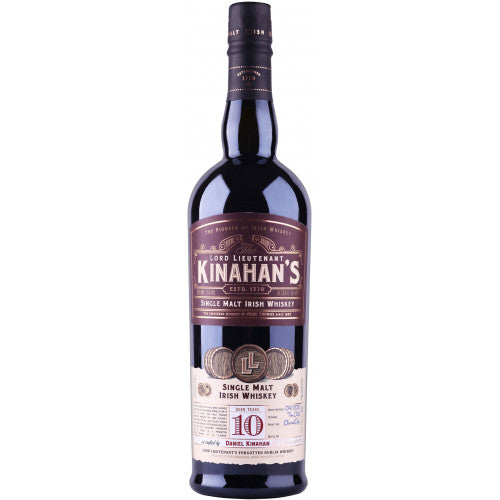 Kinahan's 10 Year Old Single Malt Irish Whiskey