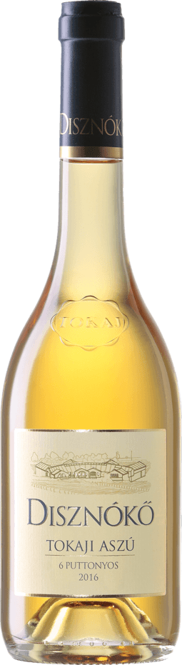 Disznoko Tokaji Aszu 6 Puttonyos (500ML) 2016  Front Bottle Shot