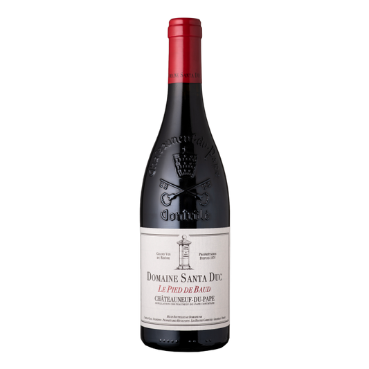 Domaine Santa Duc Chateauneuf-du-Pape Le Pied de Baud 2021  Front Bottle Shot