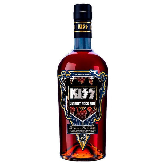 KISS Detroit Rock Rum Premium Dark Rum 700ml