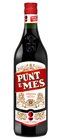 Carpano Punt E Mes Vermouth  Front Bottle Shot