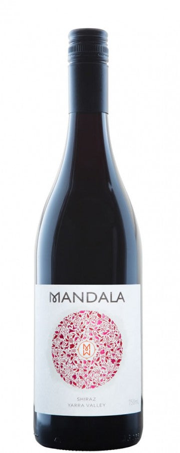 Mandala Wines Yarra Valley Shiraz 2018  Front Bottle Shot