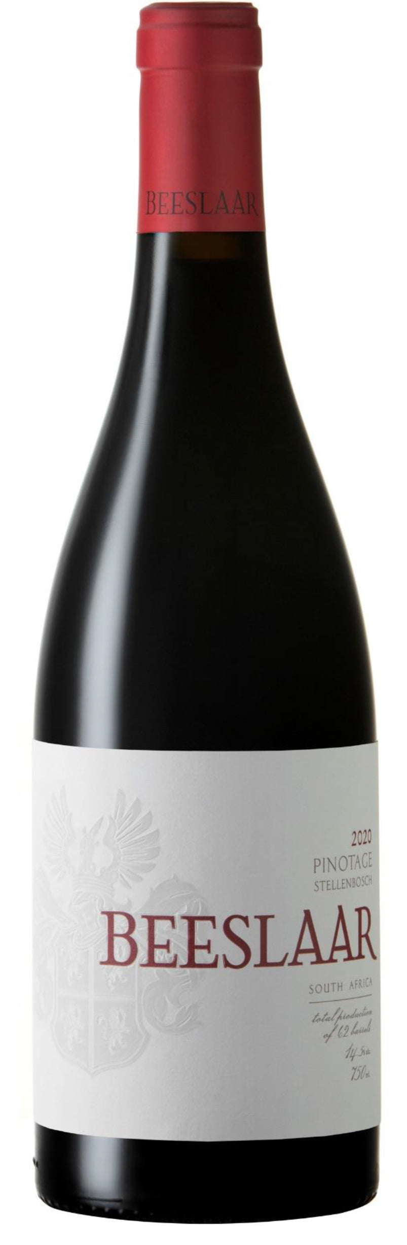 Beeslaar Pinotage 2022  Front Bottle Shot