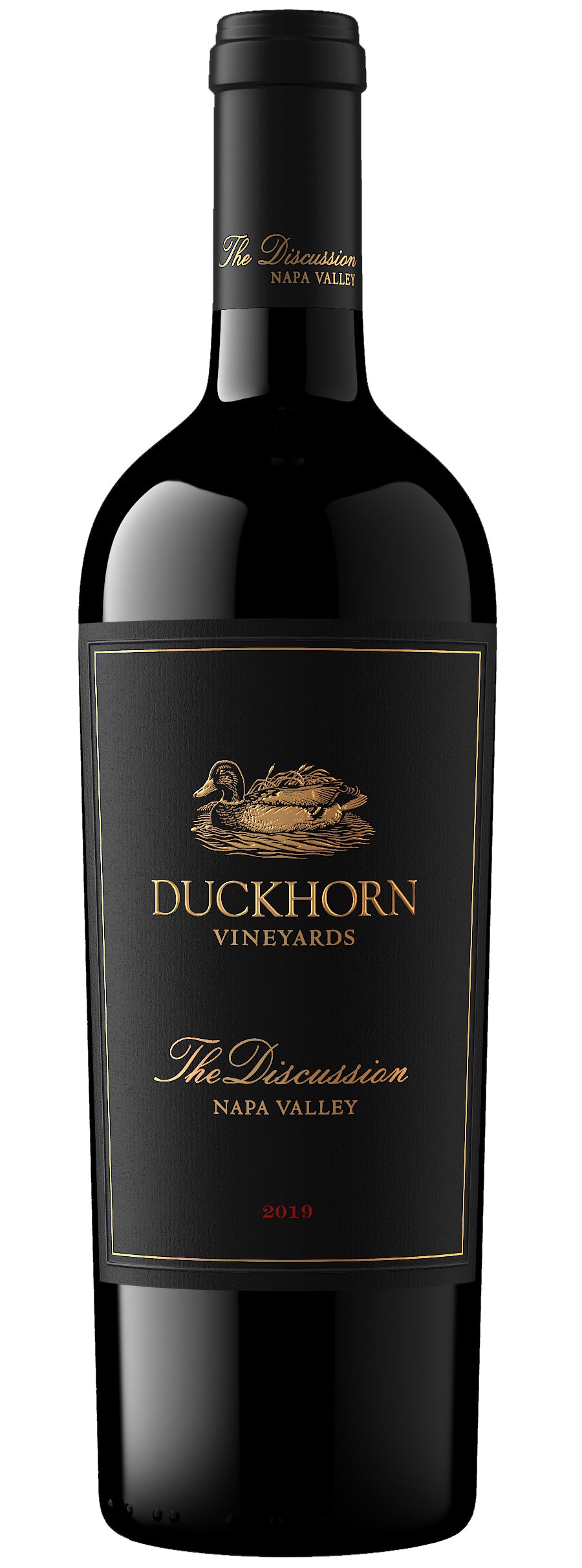 Duckhorn The Discussion 2019  Front Bottle Shot
