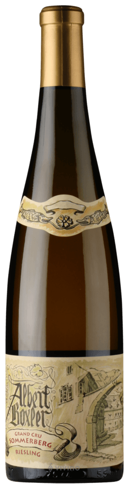 Albert Boxler Riesling Grand Cru Sommerberg 2021  Front Bottle Shot