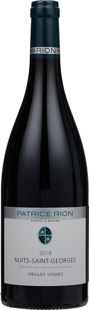 Patrice Rion Nuits-Saint-Georges Vieilles Vignes 2018  Front Bottle Shot