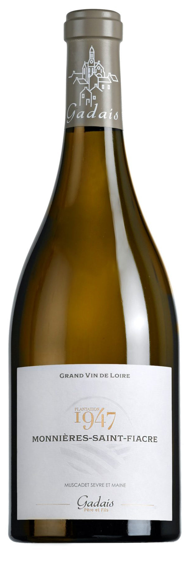 Domaine Gadais Pere & Fils Monnieres Saint Fiacre 2020  Front Bottle Shot