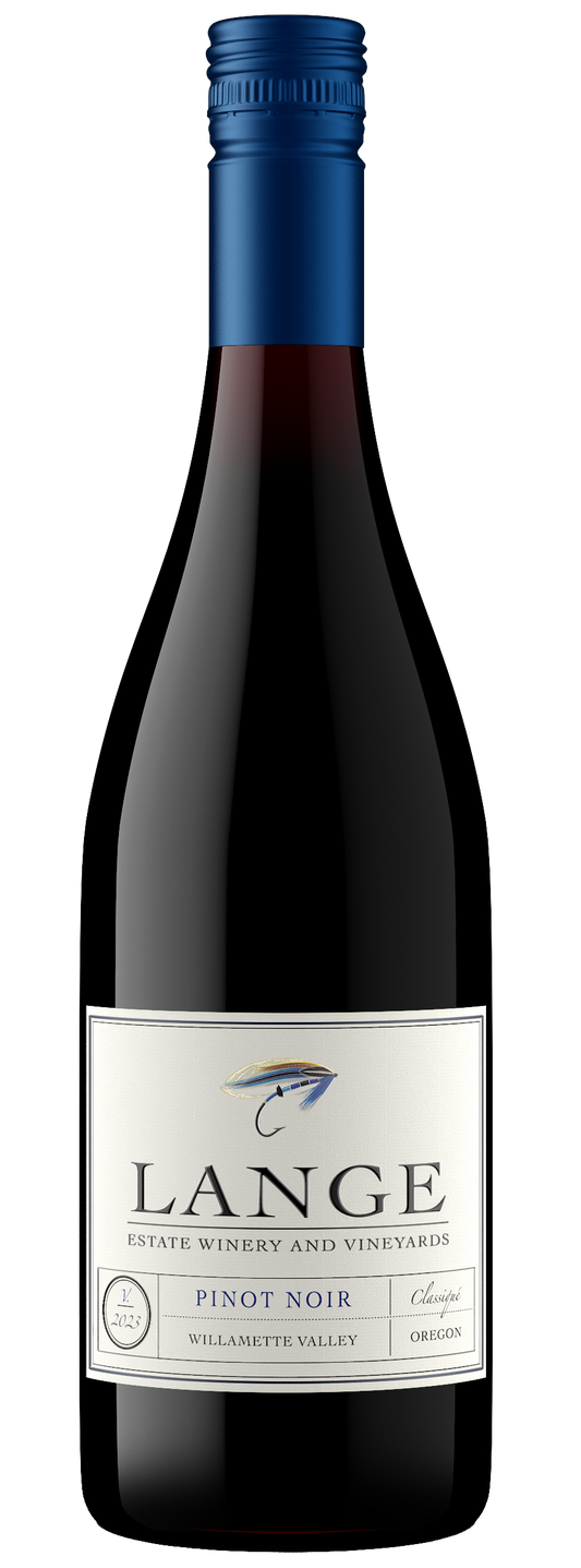 Lange Winery Classique Pinot Noir 2023  Front Bottle Shot