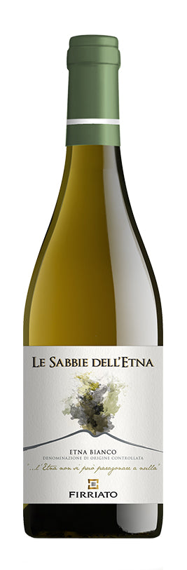 Firriato Le Sabbie dell'Etna Etna Bianco 2021  Front Bottle Shot