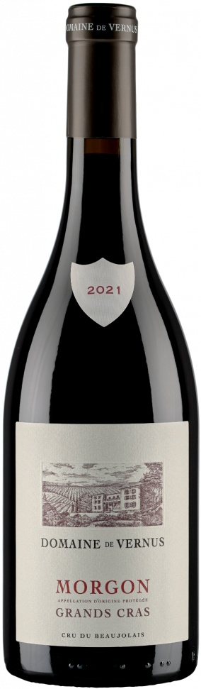 Domaine de Vernus Morgon Grands Cras 2021  Front Bottle Shot
