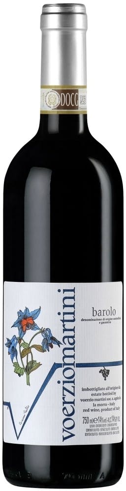 VoerzioMartini Barolo 2018  Front Bottle Shot