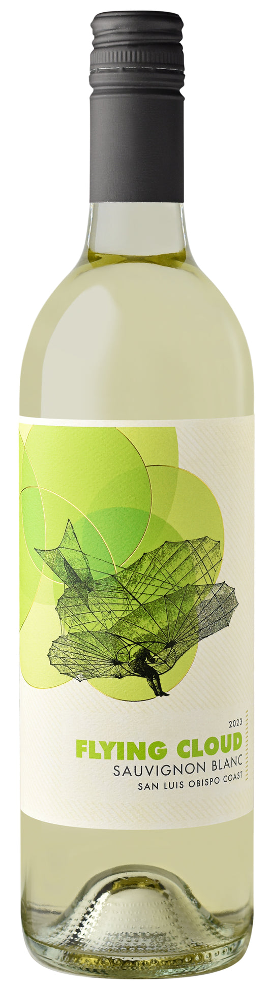 Flying Cloud Sauvignon Blanc 2023  Front Bottle Shot