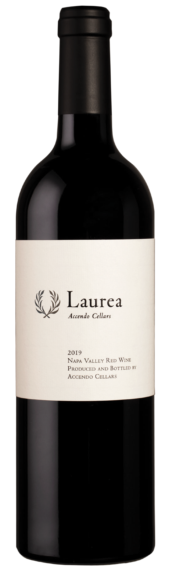 Accendo Cellars Laurea Red Wine 2019  Front Bottle Shot