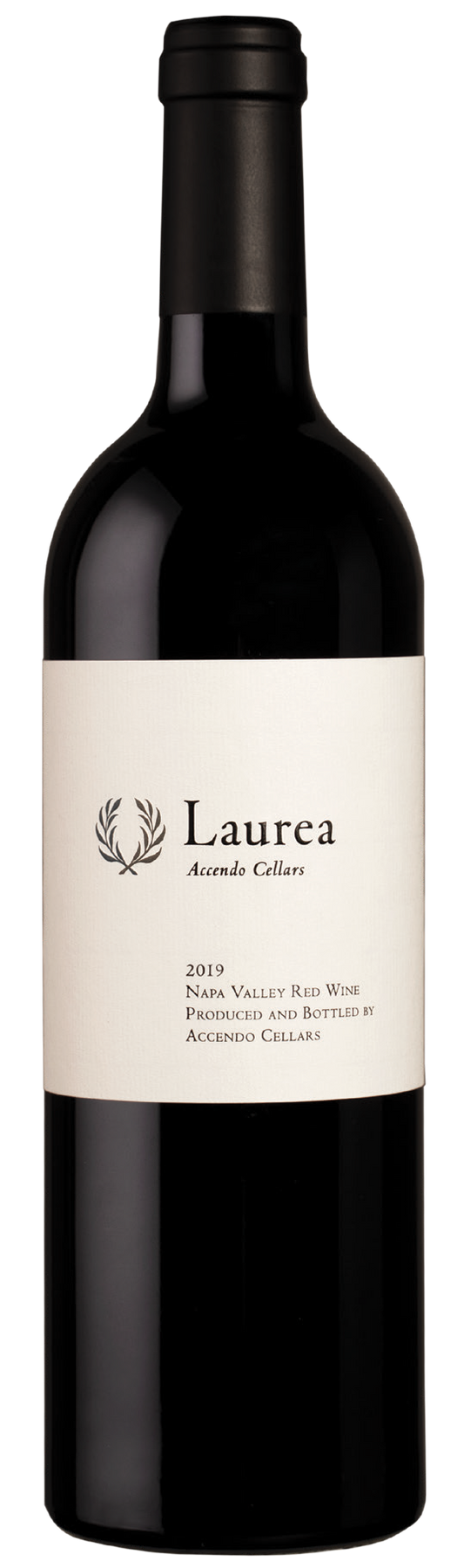 Accendo Cellars Laurea Red Wine 2019  Front Bottle Shot