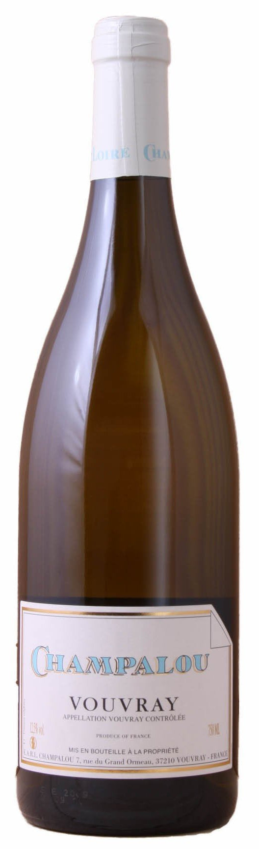 Champalou Vouvray 2023  Front Bottle Shot